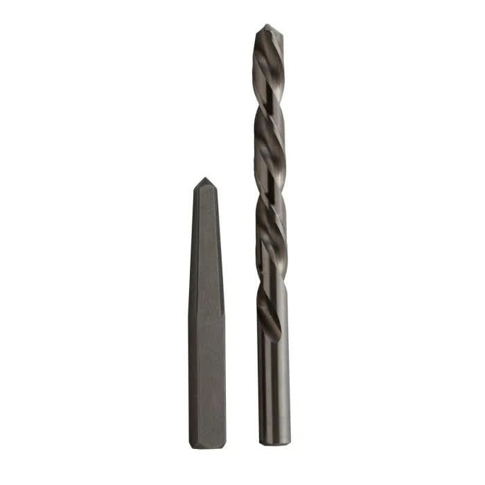 1 Carbon Steel Straight Flute Steel Screw Extractor and Drill Bit Kit - High Performance & Durable Cutting Tool | Drill America - Bayou Tool