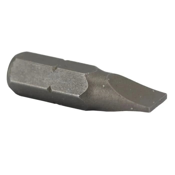 10 - 12 x 1" Slotted Insert Bit with 1/4" Hex Shank - High Performance & Durable Cutting Tool | Drill America - Bayou Tool