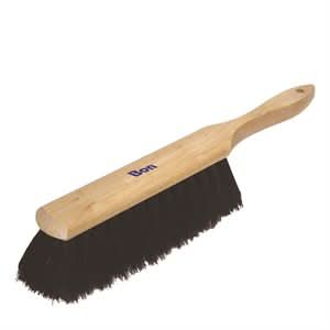 Bon Pro Plus 11-212 Brick Brush - Horsehair Soft - Wood Handle Hang-up hole in handle | Masonry Tool for Pros