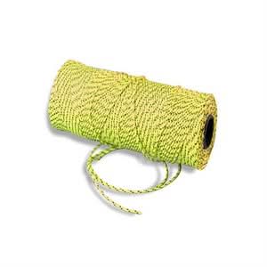 Bon Pro Plus 11-286 Line - Nylon #18 Bonded - 500 Foot Yellow/Black Abrasion and alkali resistant | Masonry Tool for Pros