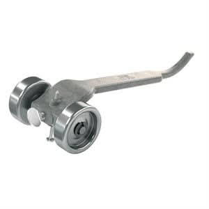 Bon 11-325 Skatewheel Raker Equipped with big 1-3/4" diameter wheels | Masonry Tool for Pros