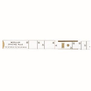 Lufkin Bon 11-464 Rule - Wood - Modular Spacing - 6 ' | Layoutt Tool for Pros