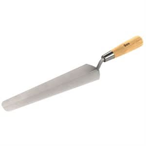 Bon Pro Plus 11-626 Duckbill Trowel - 10" X 2" Wood Handle 10" x 2" blade | Masonry Tool for Pros