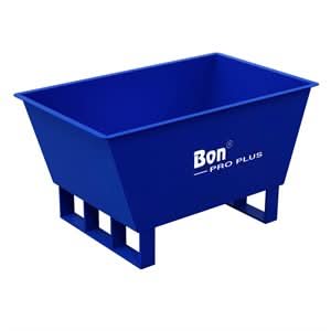 Bon Pro Plus 11-675 Mortar Tub - Forklift 6.5 Cubic Feet Folded lip for extra strength | Masonry Tool for Pros