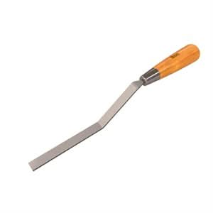 Bon 11-738 Tuckpoint Trowel -Square 1/4" Wood Handle Square end | Masonry Tool for Pros