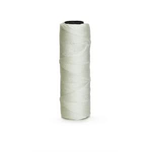 Bon 11-774 Line - Nylon #18 Braided - 500 Foot White #18 braided | Masonry Tool for Pros