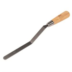 Bon 11-858 Tuckpoint Trowel - Radius 1/2" Wood Handle Rounded end | Masonry Tool for Pros