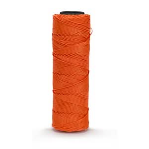 Bon 81-175 Line - Nylon #15 Twist - 1000 Foot Neon Orange Will not rot or mildew | Masonry Tool for Pros