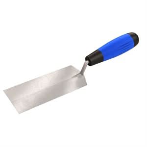 Bon 11-934 Margin Trowel - Carbon Steel 8" X 2" Xl Comfort Grip Handle nan | Masonry Tool for Pros