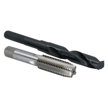 11/16" - 11 UNS HSS Plug Tap and 19/32" HSS 1/2" Shank Drill Bit Kit - High Performance & Durable Cutting Tool | Drill America - Bayou Tool