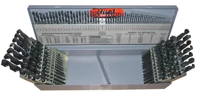 115 Piece HSS Black Oxide Jobber Length Drill Bit Set, D/AN, 1/16" - 1/2", A - Z, 1 - 60 - High Performance & Durable Cutting Tool | Drill America - Bayou Tool