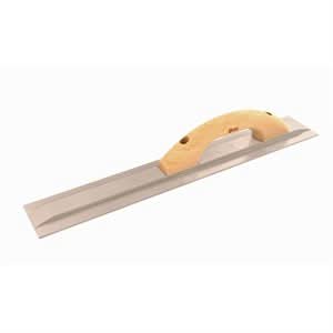 Bon 12-340 Mag Float -Square End - 20" X 3 1/8" Wood Handle Perfect balance and feel | Concrete Tool for Pros
