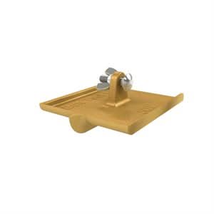 Bon 12-501 Walk Groover - Bronze 6" X 4 1/2" Bit 1/2" X 3/8" Wear-resistant bronze alloy | Concrete Tool for Pros