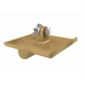 Bon 12-792 Walk Groover - Bronze 6" X 4 1/2" Bit 5/8" X 5/8" Wear-resistant bronze alloy | Concrete Tool for Pros