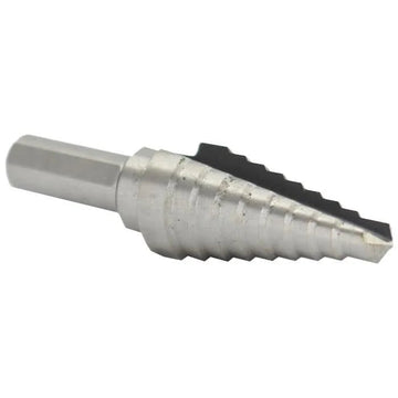 2 HSS Step Drill Bit (3/16" - 1/2" by 1/16") - High Performance & Durable Cutting Tool | Drill America - Bayou Tool