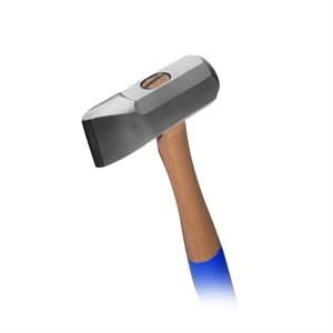 Bon 21-245 Stone Breaker Carbide Hammer 4#  Vert Blade| Masonry Tool for Pros