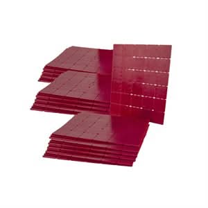 Bon 21-268 Masonry Shim - Plastic - 2" X 2" X 1/8"  1000/Pkg  | Masonry Tool for Pros