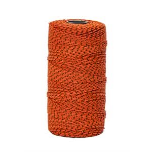 Bon 21-279 Bonded Braided Line 685 Foot Orange And Black No-slouch mason line | Masonry Tool for Pros