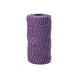 Bon 21-280 Bonded Braided Line 685 Foot Red White And Blue No-slouch mason line | Masonry Tool for Pros