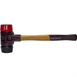 Halder 21-968 Paver Mallet 4# 13" Wood Handle Red/Black Head 13" wood handle | Hardscape Tool for Pros