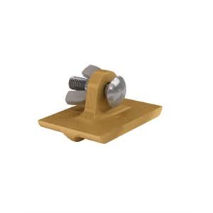 Bon 22-158 Seahawk Groover - 3" X 2" Bit 1/4" X 1/4" Belt dressed bronze | Concrete Tool for Pros