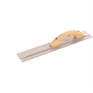 Bon 22-635 Mag Float - 20" X 3 1/2" Wood Handle Perfect balance | Concrete Tool for Pros