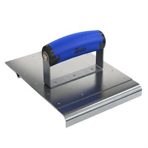 Bon 22-656 Edger/Groover - 6" X 8" - 1/4" Bit - 3/8" Radius Comfort Grip Handle 6" curb width | Concrete Tool for Pros