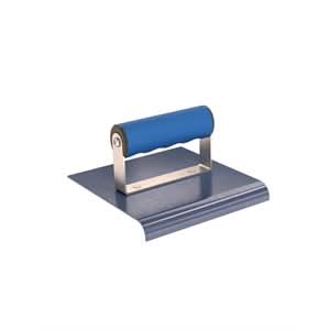 BonTradeTough 22-727 Edger - Blue Steel 6" X 6" - 1/2" Radius 5/8" Lip Comfort Grip Handle (12-Pack) | Concrete Tool for Pros - Pack of 12
