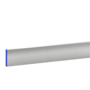 Bon 24-118 Screed -  3/4" X 4" X 2 Foot Reinforced H Aluminum Replaceable plastic end caps (#50-124) | Hardscape Tool for Pros