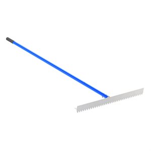 Bon 28-138 Lute Rake T Connector Sharp Tooth 36" - 6 Foot Handle | Roofing Tool for Pros