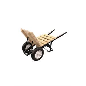 Bon Pro Plus 28-915 Brick & Tile Barrow - Double Ribbed Tire | Masonry Tool for Pros