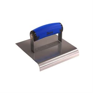 Bon 62-452 Edger - Stainless Steel 6" X 6" - 3/4" Radius X 7/8" Lip Comfort Grip Handle 6" long x 6" wide edger | Concrete Tool for Pros