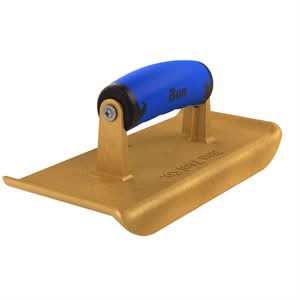 Bon 62-581 Edger - Bronze 9" X 4" - 1/4" Radius X 3/4" Lip Comfort Grip Handle nan | Concrete Tool for Pros