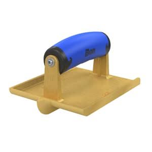 Bon 62-588 Groover - Bronze 6" X 4 1/2" Bit 1/2" X 3/8" Comfort Grip Handle Matching walking tools available | Concrete Tool for Pros