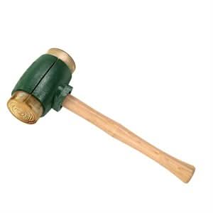 Garland 71-519 Rawhide Hammer - 6-1/2 Lb Wood Handle  | Masonry Tool for Pros