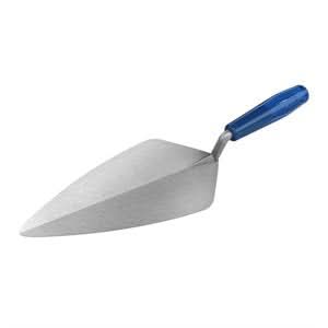 Bon Pro Plus 72-226 Brick Trowel - Carbon Steel Narrow London 9 1/2" P Handle Precision ground for balance | Masonry Tool for Pros