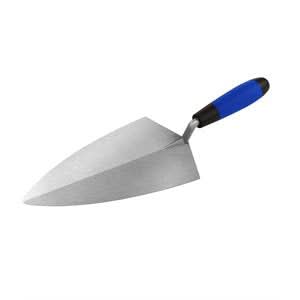 Bon Pro Plus 72-339 Brick Trowel - Carbon Steel Philadelphia 10" Comfort Grip Handle Precision ground for balance | Masonry Tool for Pros
