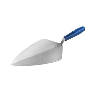 Bon Pro Plus 72-456 Brick Trowel - Carbon Steel Wide London 11" P Handle Precision ground for balance | Masonry Tool for Pros