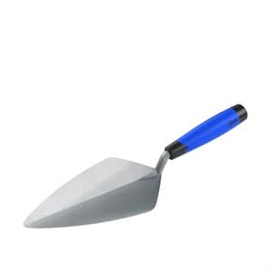 Bon Keystone 72-539 Brick Trowel Forged 10" Narrow London Comfort Handle Will not weaken or crack | Masonry Tool for Pros