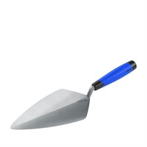 Bon Keystone 72-549 Brick Trowel Forged 10-1/2" Narrow London Comfort Handle Will not weaken or crack | Masonry Tool for Pros