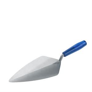Bon Keystone 72-556 Brick Trowel Forged 11" Narrow London Plastic Handle Will not weaken or crack | Masonry Tool for Pros