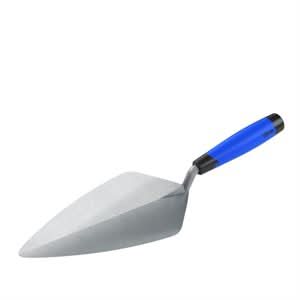 Bon Keystone 72-559 Brick Trowel Forged 11" Narrow London Comfort Handle Will not weaken or crack | Masonry Tool for Pros
