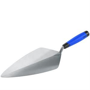 Bon Keystone 72-589 Brick Trowel Forged 13" Narrow London Comfort Handle Will not weaken or crack | Masonry Tool for Pros