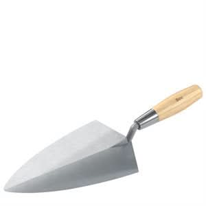 Bon Keystone 72-642 Brick Trowel Forged 11" Philadelphia Wood Handle Will not weaken or crack | Masonry Tool for Pros