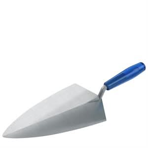 Bon Keystone 72-656 Brick Trowel Forged 12" Philadelphia Plastic Handle Will not weaken or crack | Masonry Tool for Pros