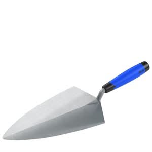 Bon Keystone 72-659 Brick Trowel Forged 12" Philadelphia Comfort Handle Will not weaken or crack | Masonry Tool for Pros