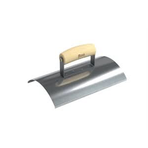 Bon 81-112 Capping Tool W/ Guide -Steel 6" X 10" - 1 Handle Designed with return for easier alignment | Masonry Tool for Pros