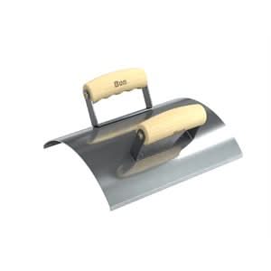 Bon 81-113 Capping Tool W/ Guide -Steel 8" X 10" - 2 Handle Designed with return for easier alignment | Masonry Tool for Pros