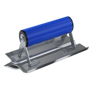 Bon 82-229 Groover - Single EndStainless Steel 6" X 3" Bit 1/2" X 1/2" Comfort Grip Handle Yoke bracket | Concrete Tool for Pros