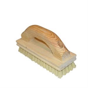 Bon 84-669 Acid Brush With Wood Handle 8-1/4" X 2-3/4" Hardwood block | Masonry Tool for Pros